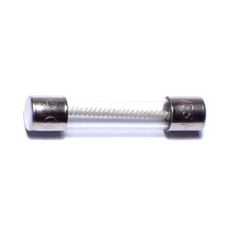 Midwest Fastener Glass Fuse, MDL Series, Time-Delay, 2.5A, 250V AC, 5 PK 67268
